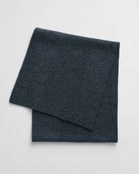 Strikket uldhalstørklæde