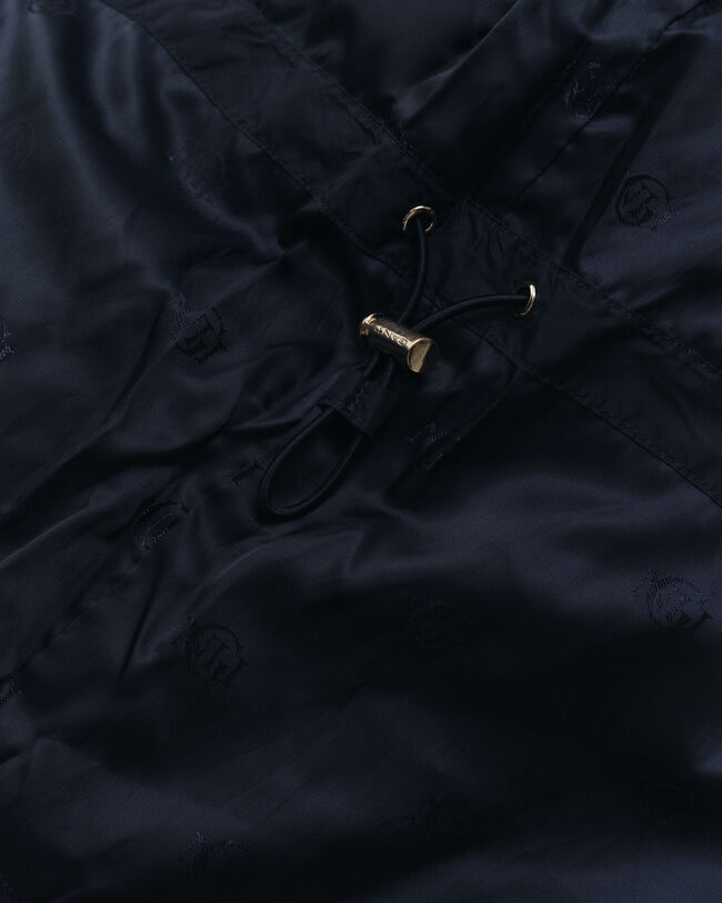 Dunfrakke i fuld længde