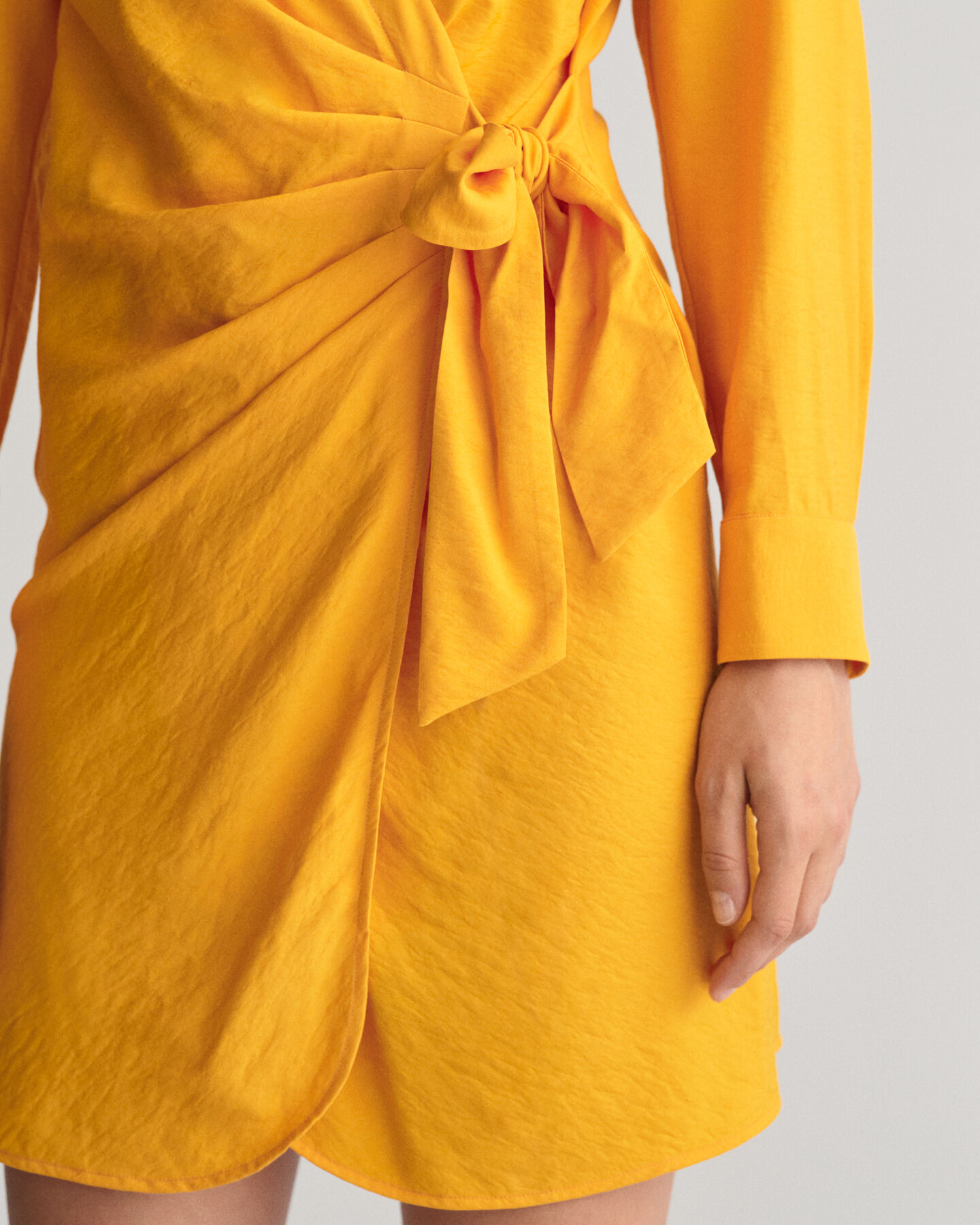 Sl&aring;-om skjortekjole