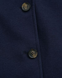 Slim fit piqué-blazer