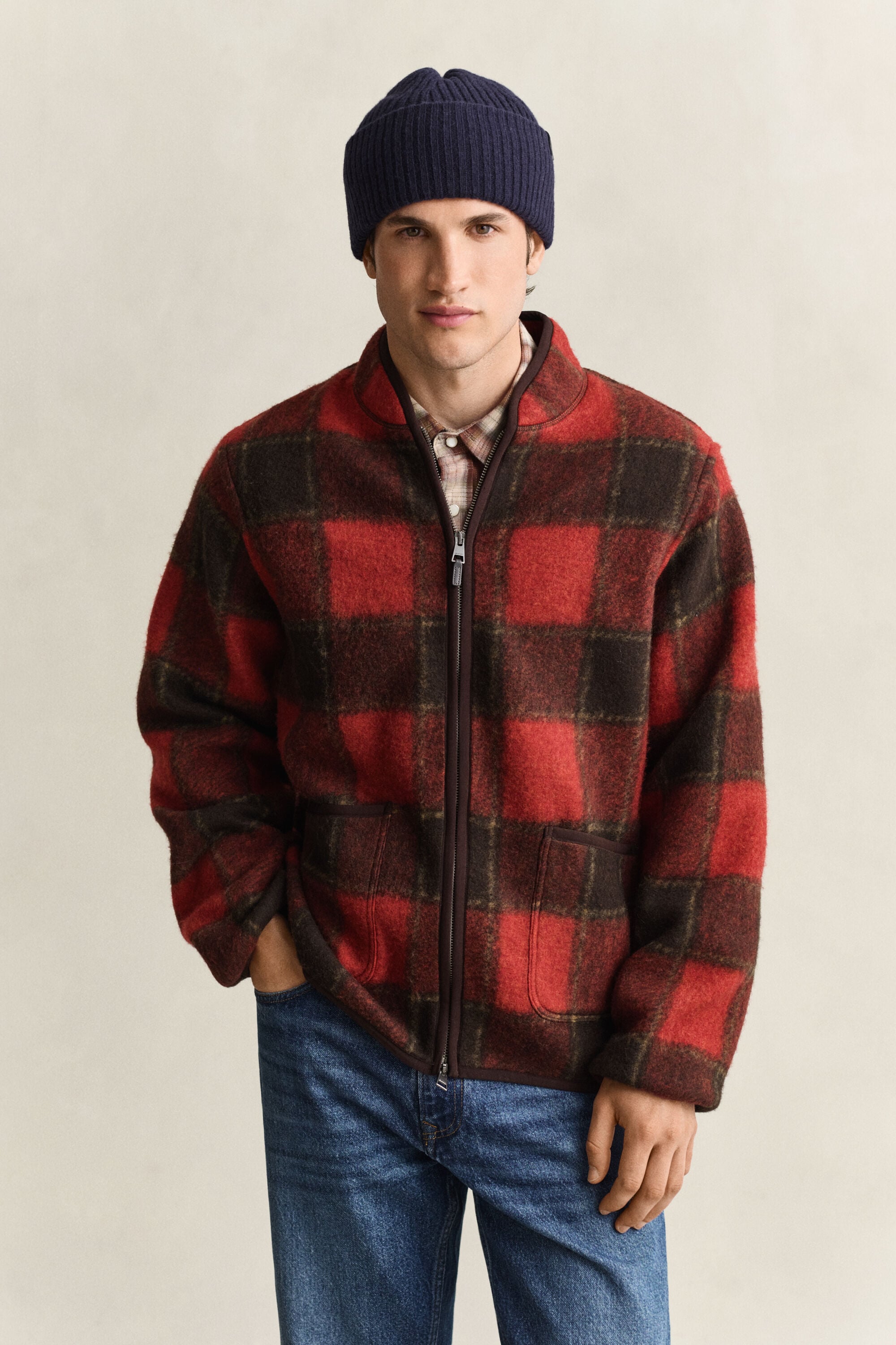 Ternet fleece jakke