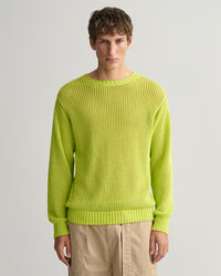 &Aring;ben Texture crewneck sweater