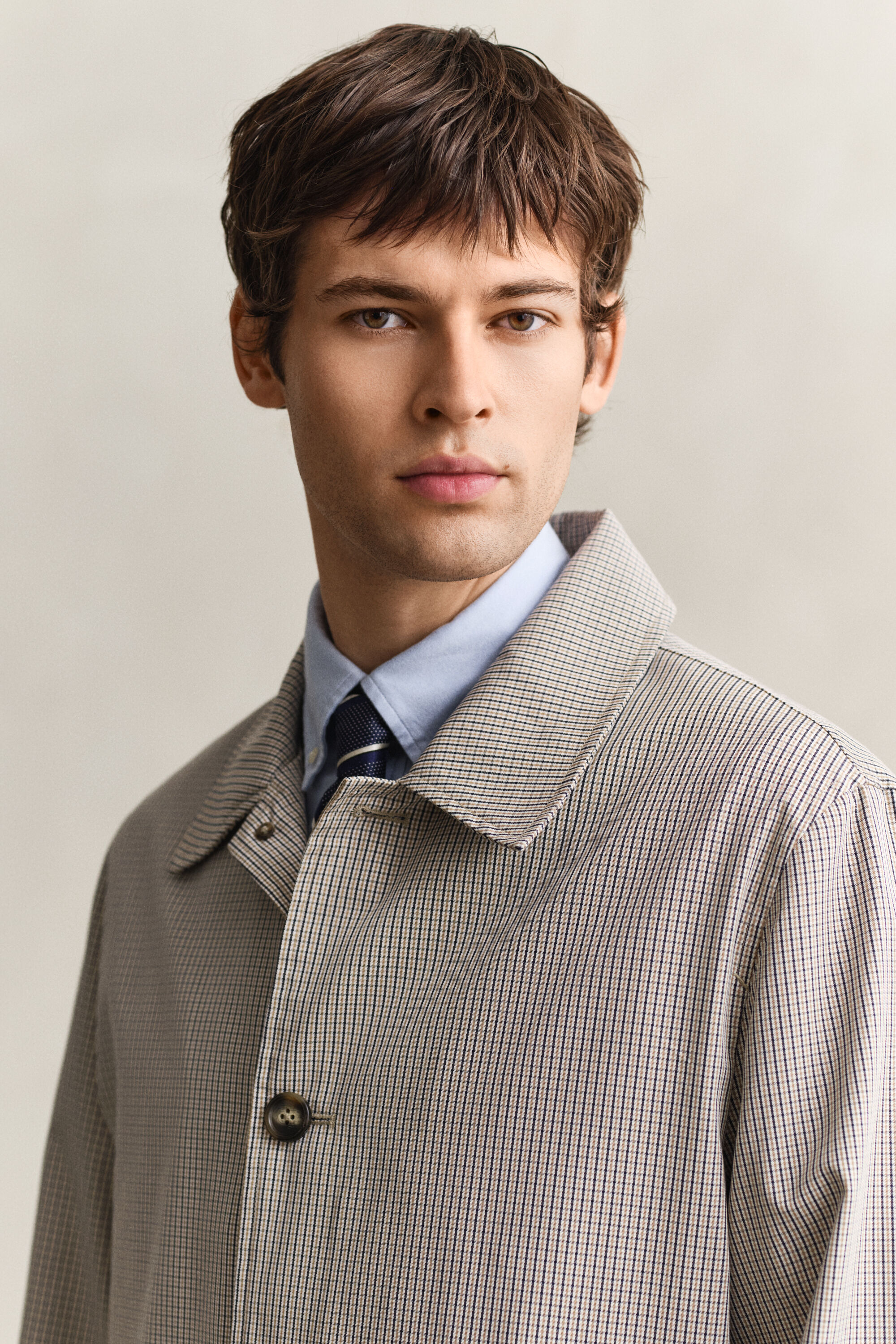 Car Coat af bomuldsblanding