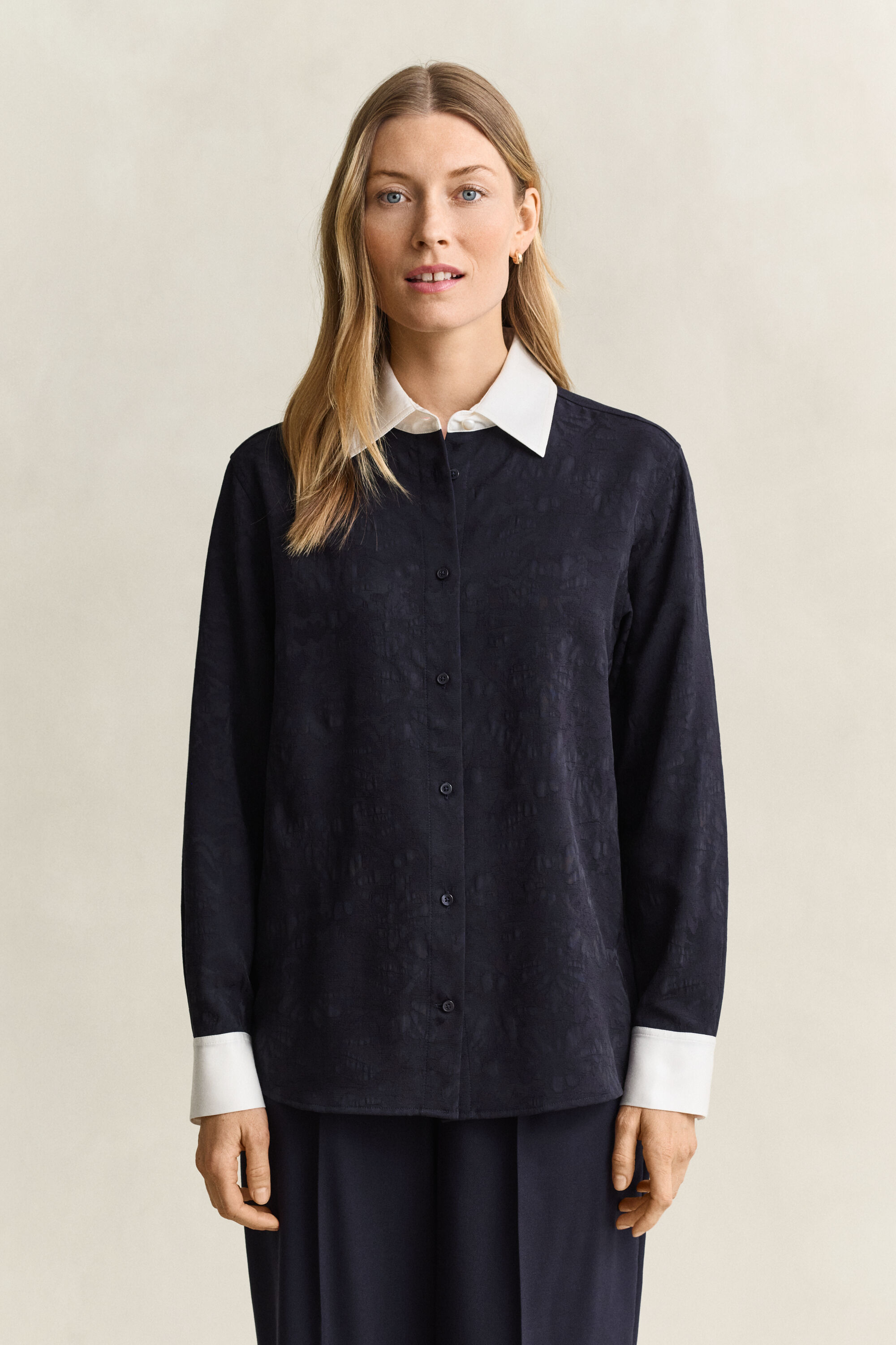 Jacquard skjorte