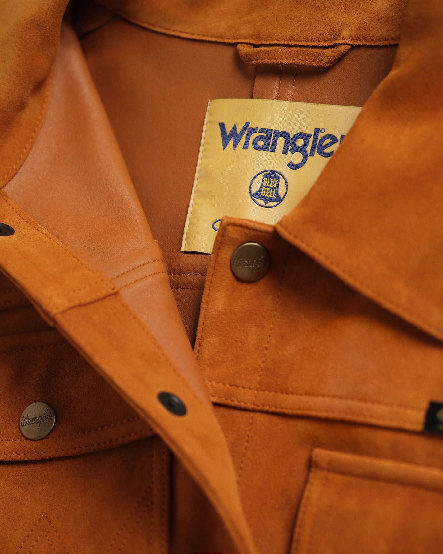 Wrangler x GANT ruskindsjakke