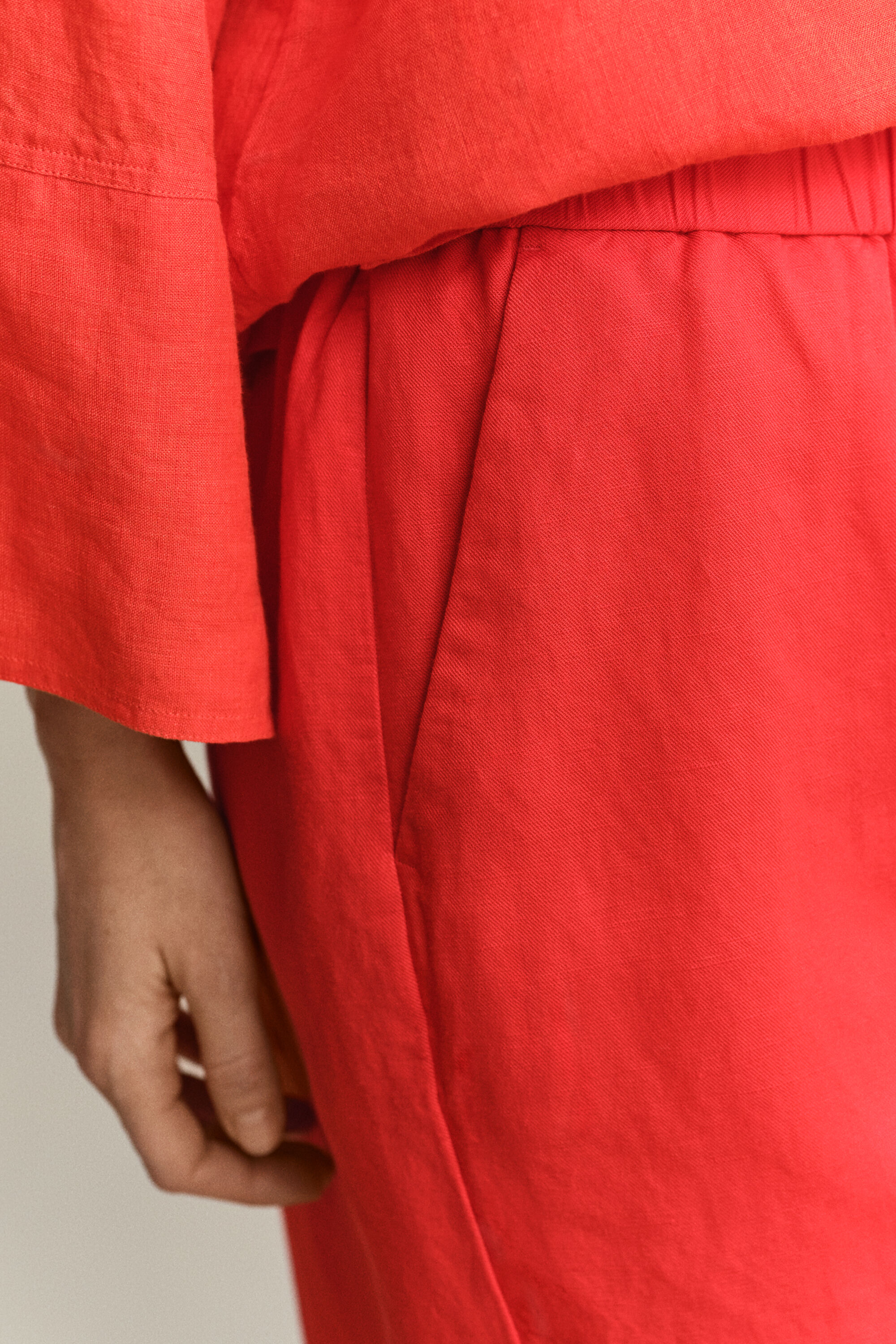 Shorts i hørblanding