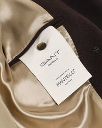 Overfrakke af uldblanding