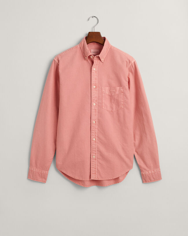 Regular fit Sunfaded Archive Oxford skjorte