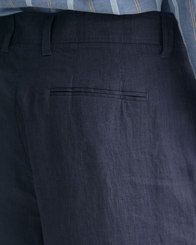 Jakkesæt-bukser af hør