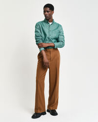 Regular fit sildebensm&oslash;nstret flannelskjorte