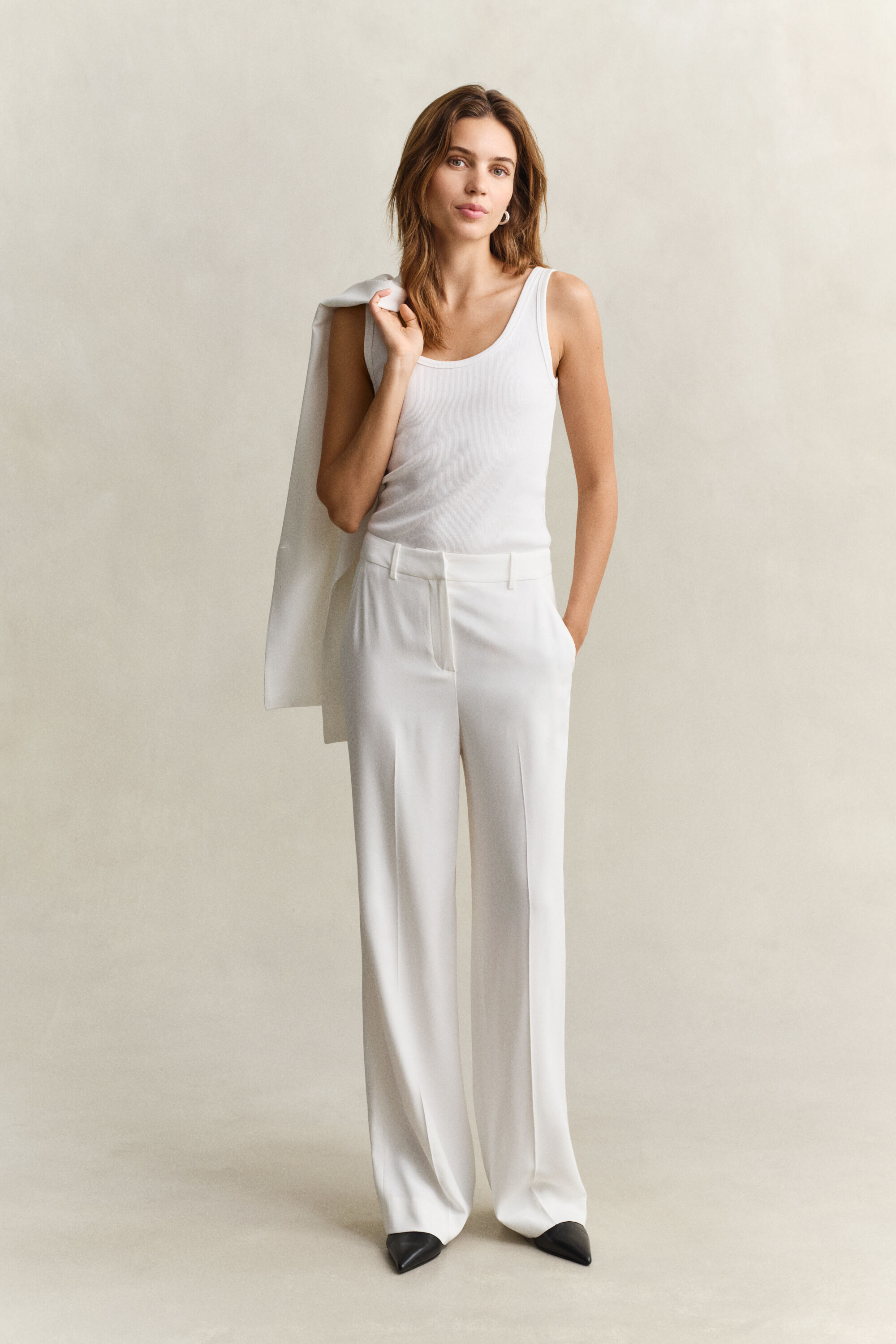 Skræddersyede crepebukser