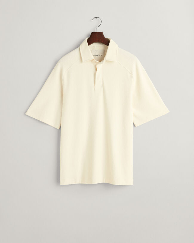 Kortærmet Heavy Rugger med raglanærmer