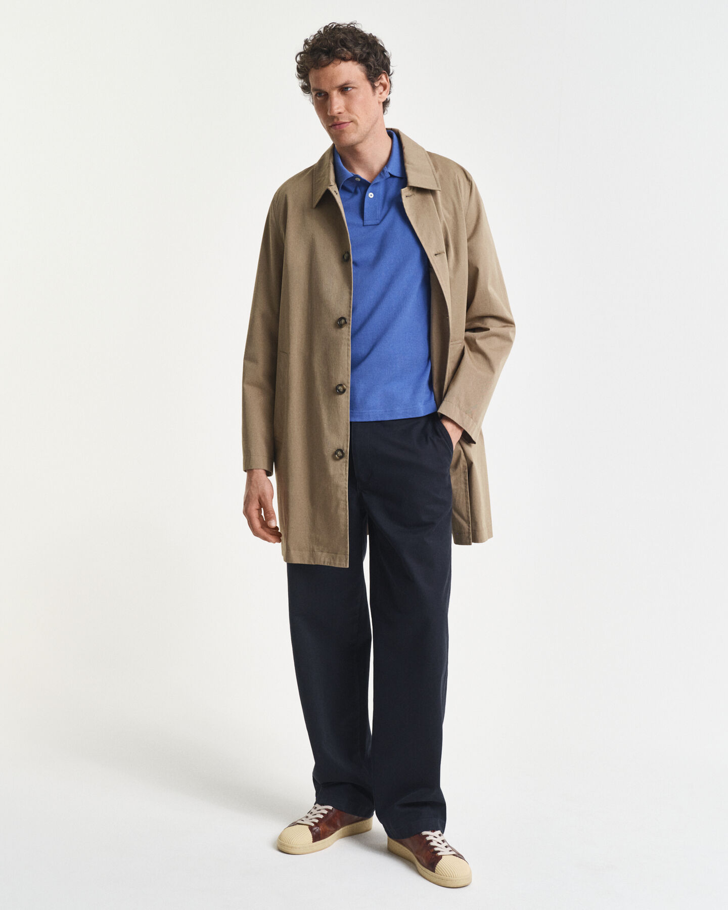 Regular fit Shield Piqué poloskjorte