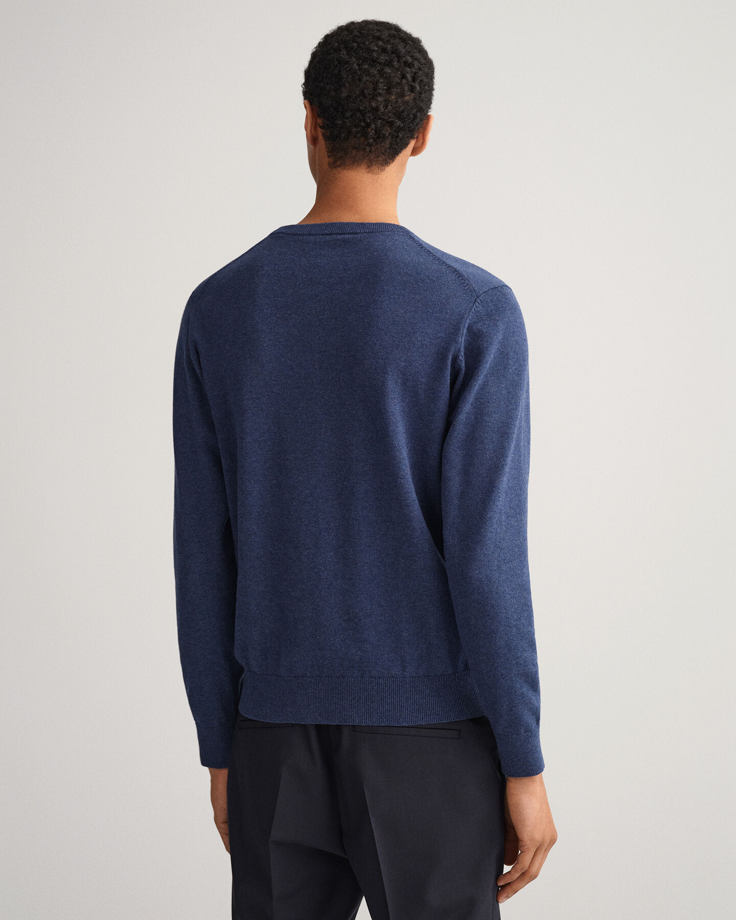 Classic crewneck sweater i bomuld