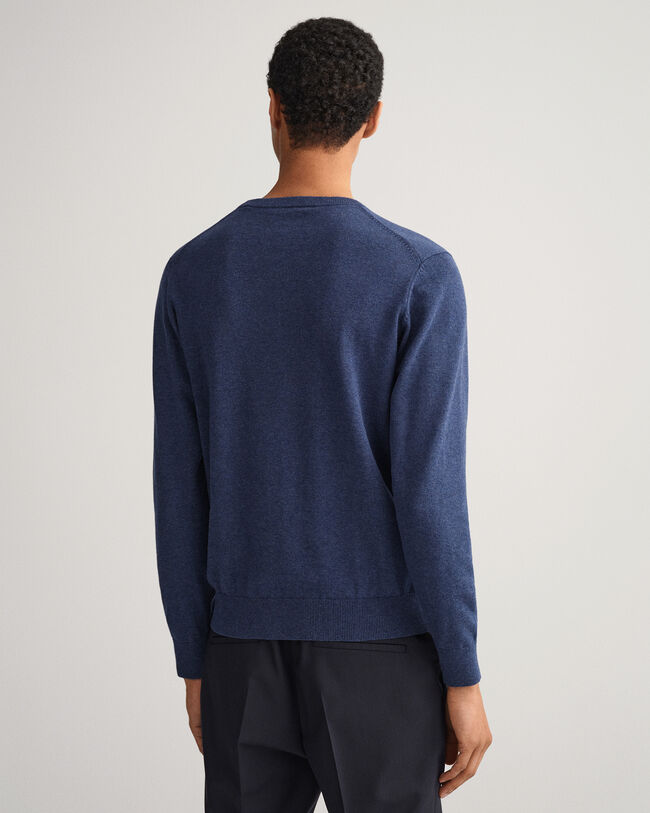 Classic crewneck sweater i bomuld