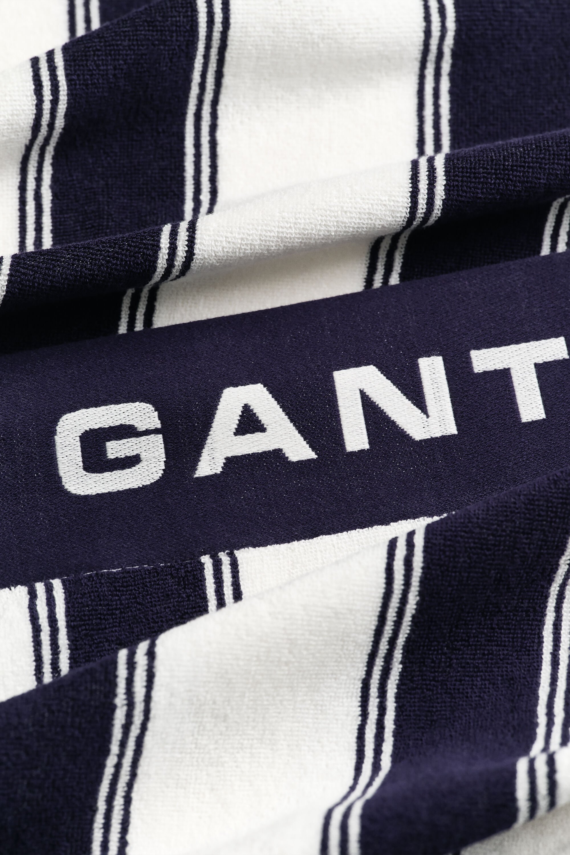 Yacht-stribet strandhåndklæde