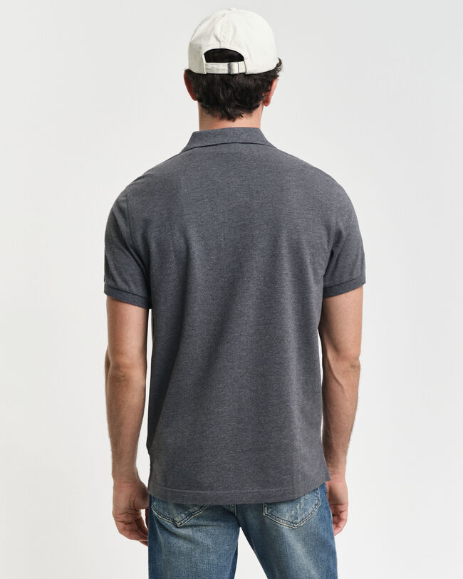 Regular fit Shield Piqué poloskjorte