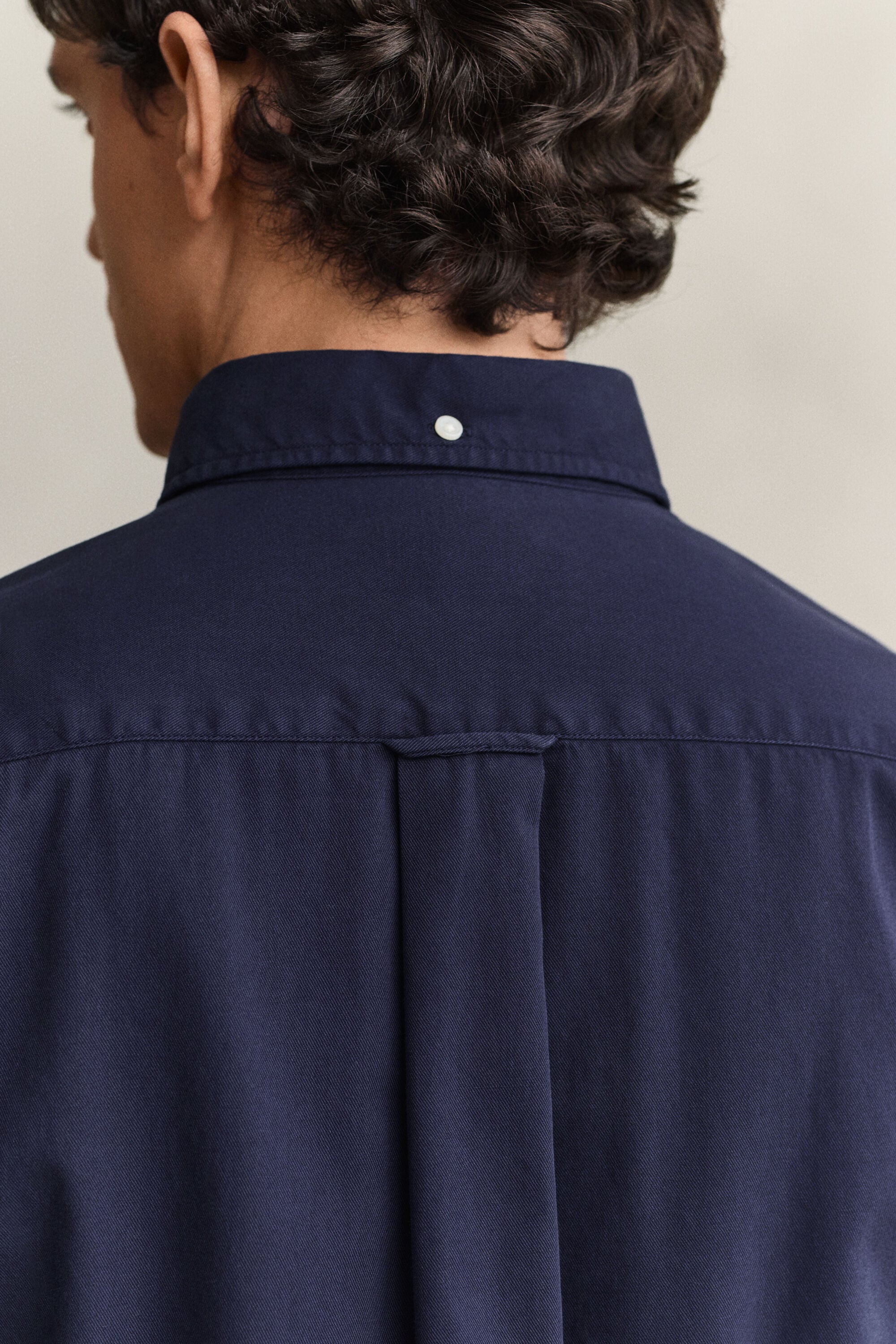 Regular fit skjorte af twill
