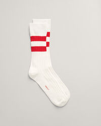 Stribede sokker af lyocell