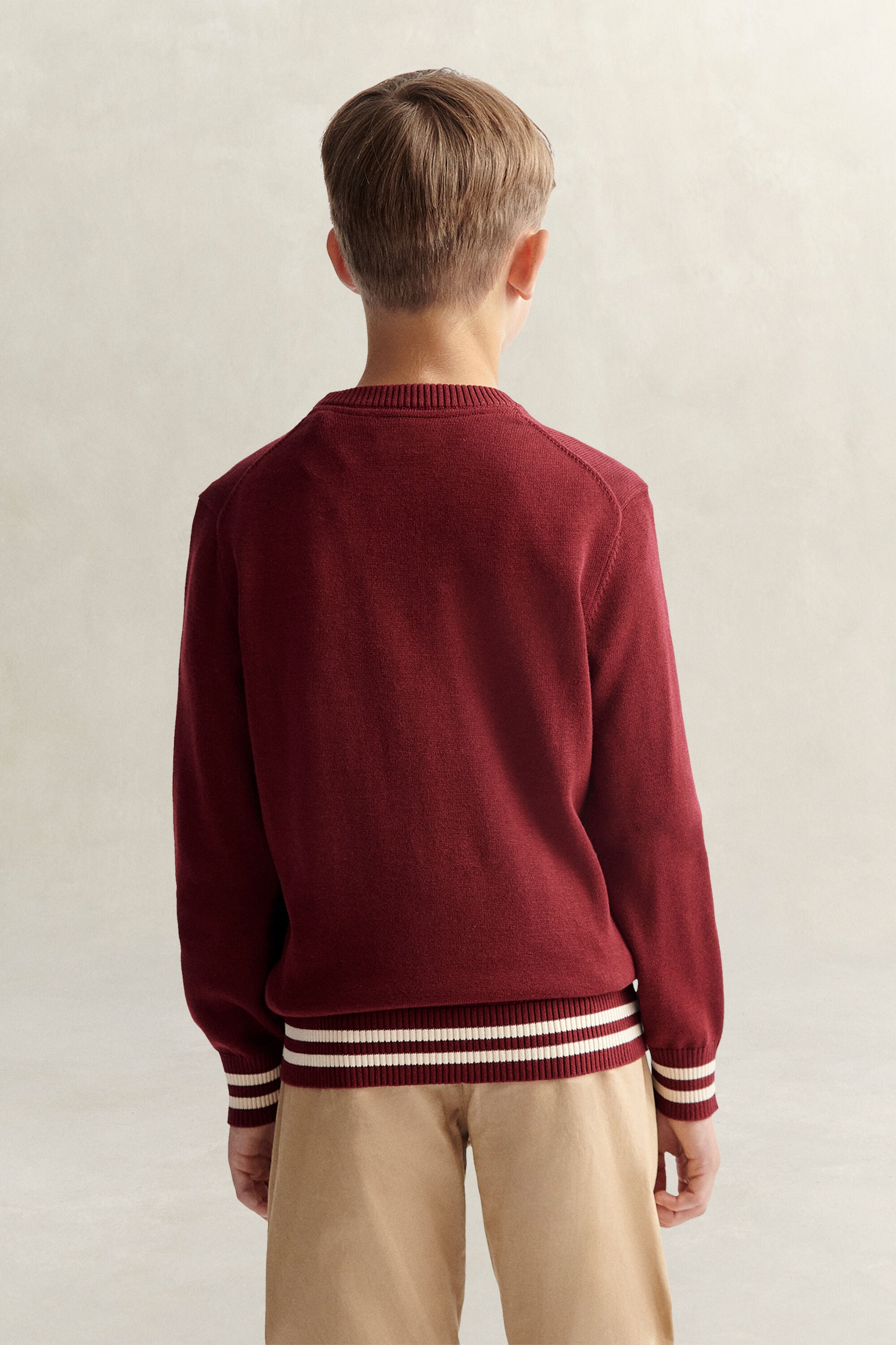 Teen Boys intarsia sweater