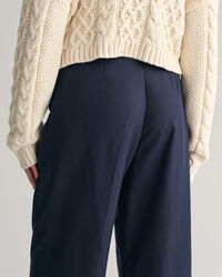 Relaxed Fit Tie Waist Pants