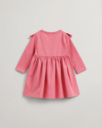 Baby Girl Script jerseykjole med hjerte