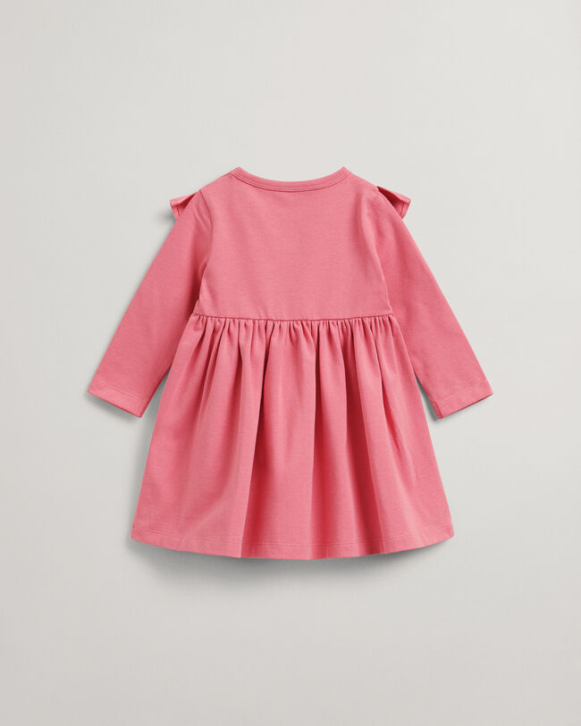 Baby Girl Script jerseykjole med hjerte