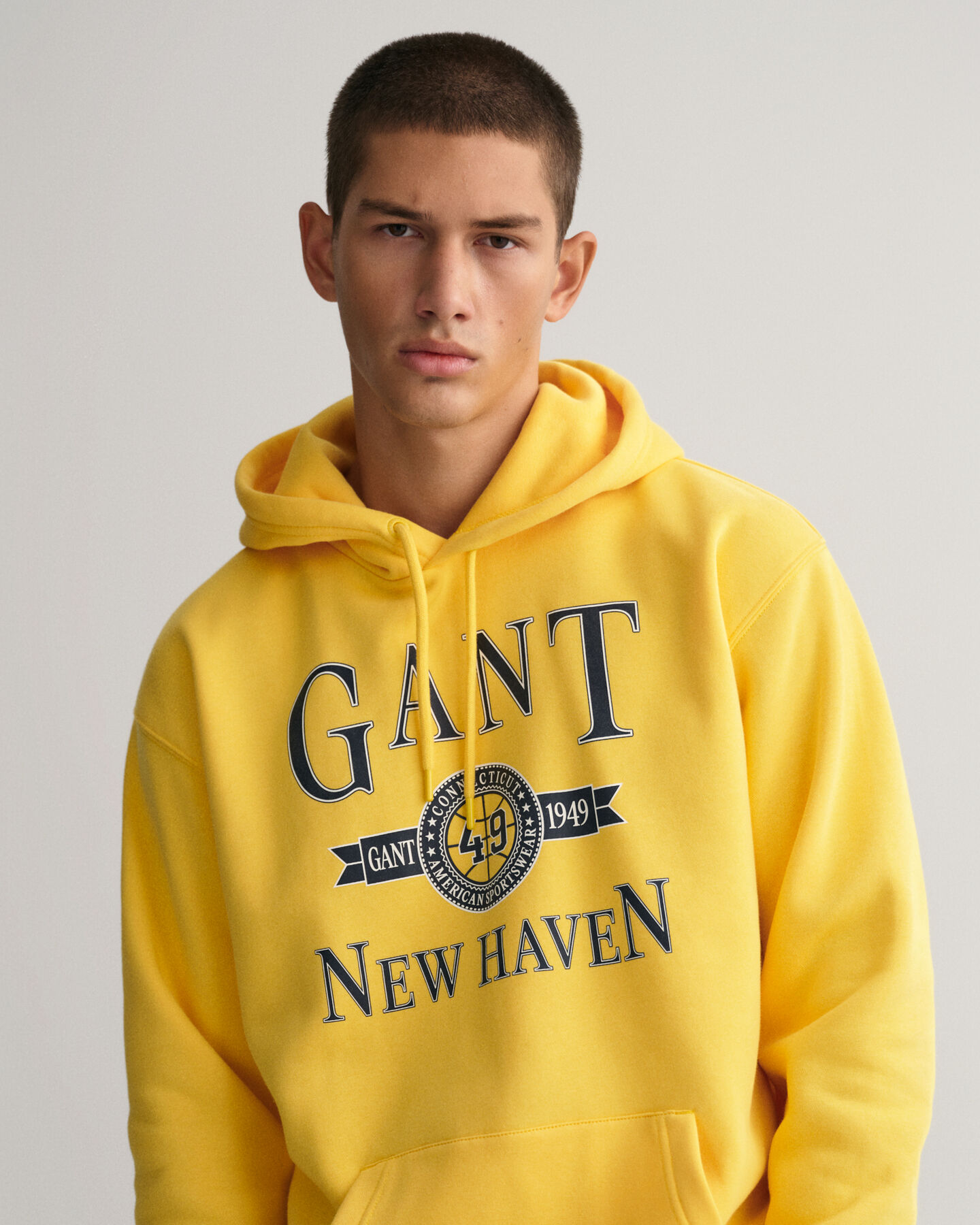 Retro Crest hættetrøje