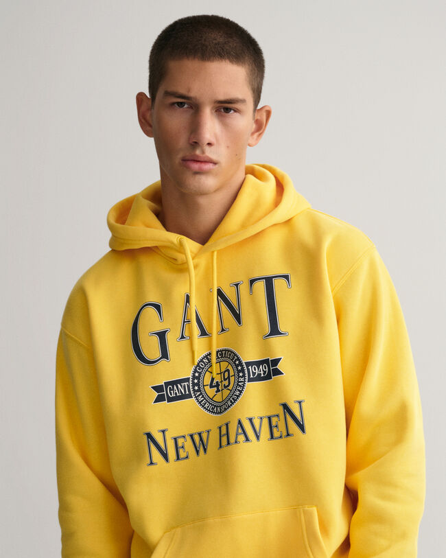 Retro Crest hættetrøje