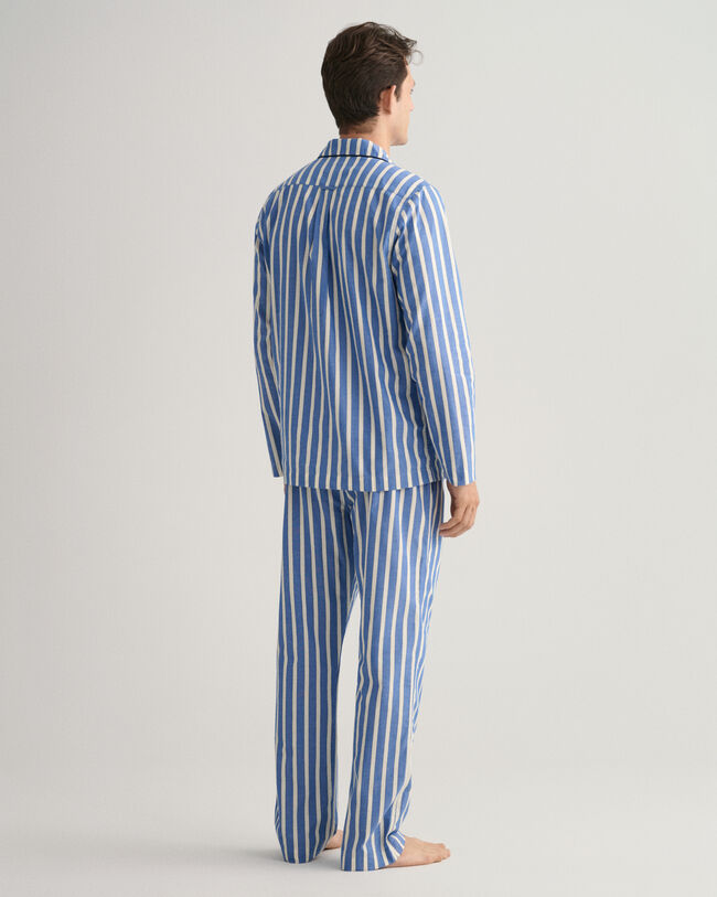 Oxford stribet pyjamassæt