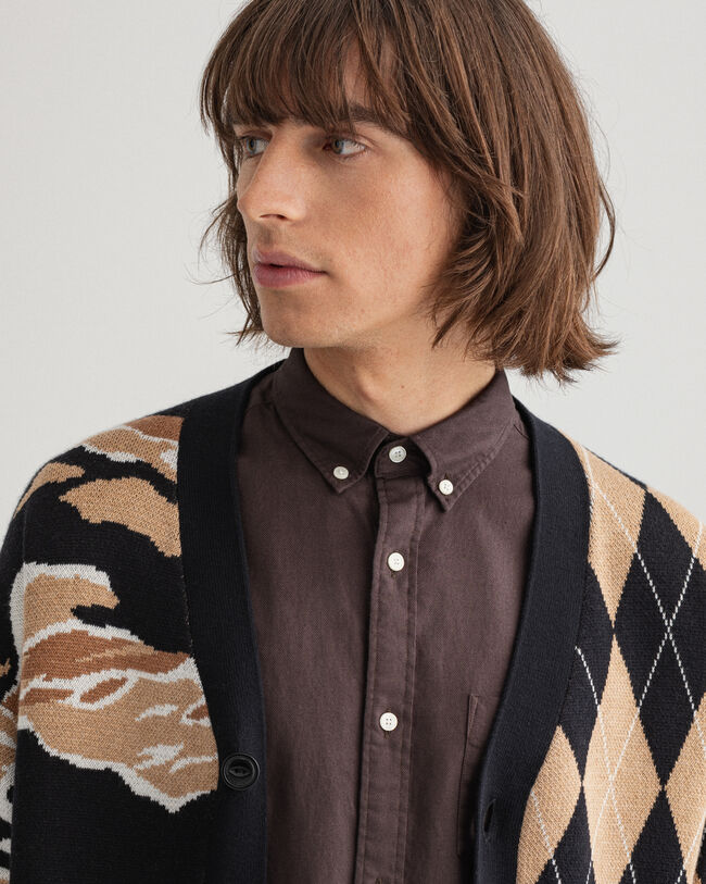 Tiger Camo cardigan