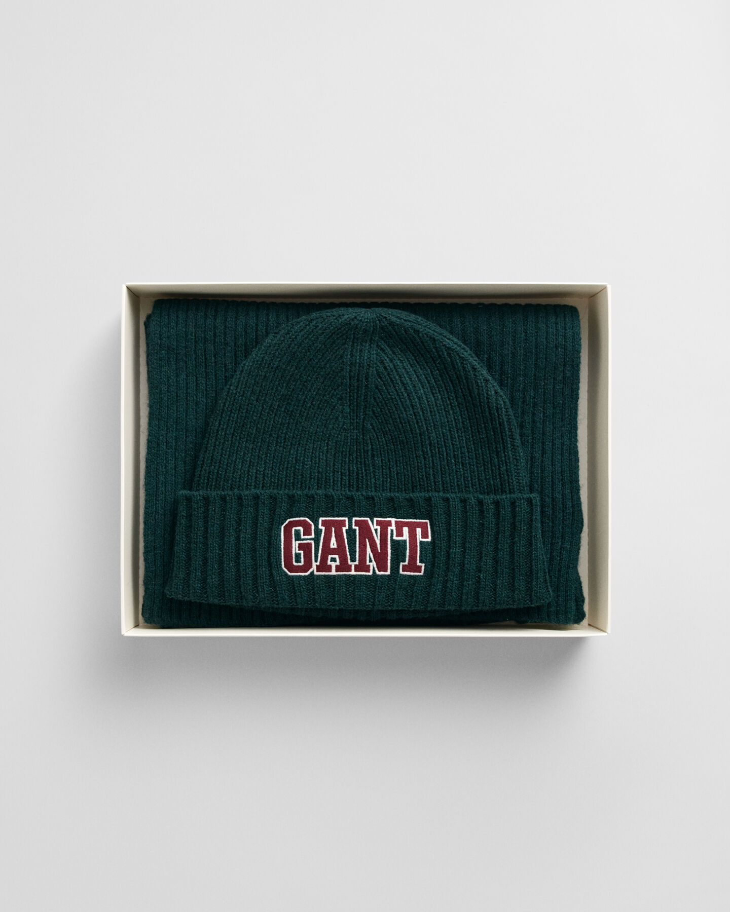 GANT Graphic gavesæt med beanie og halstørklæde