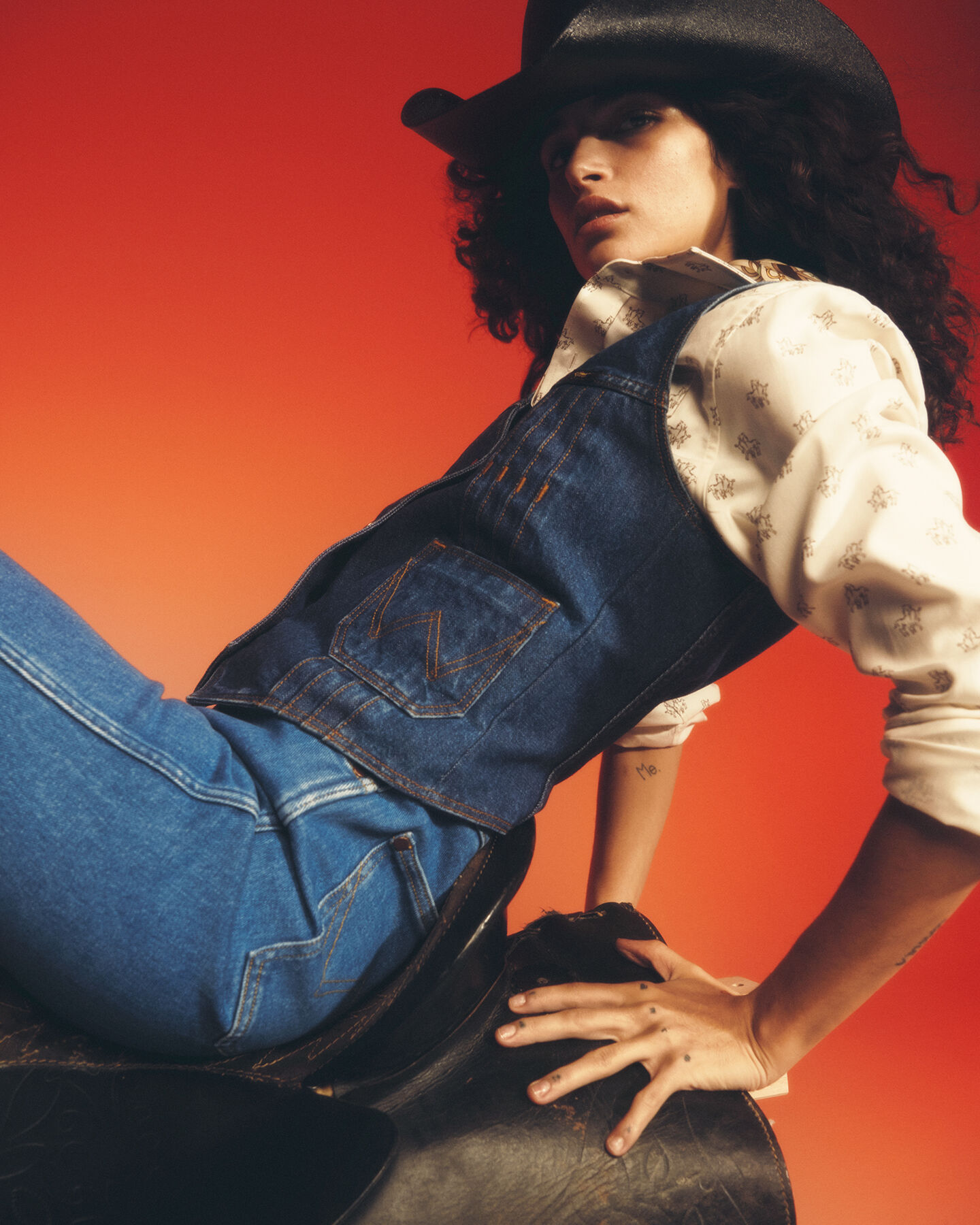 Wrangler x GANT denim vest