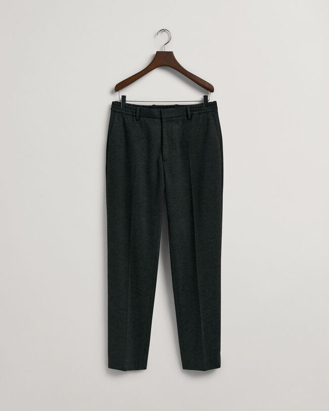 Jakkes&aelig;t-bukser af jersey