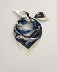 Silketørklæde med Letters-tryk