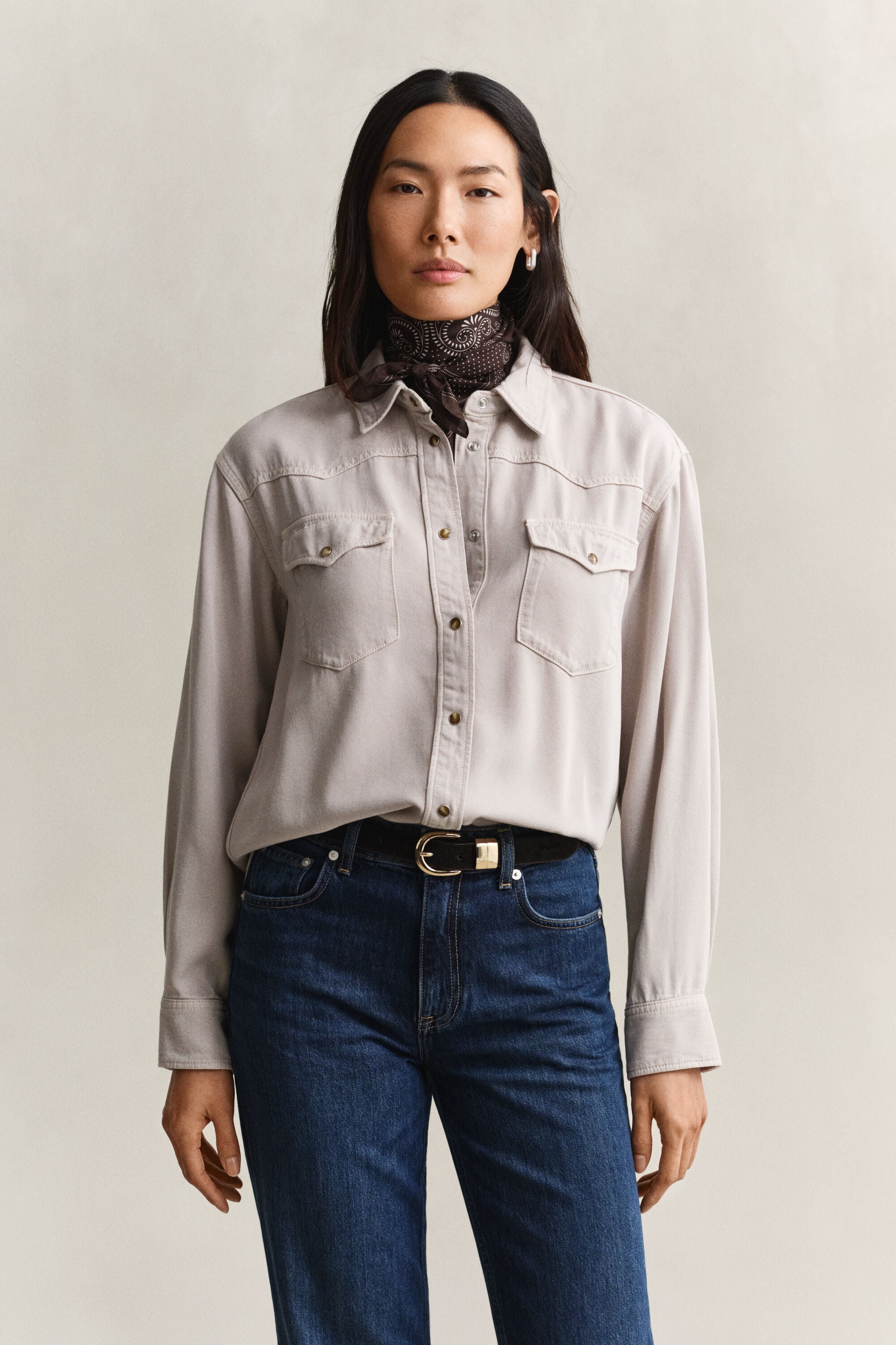 Denim Ranger skjorte i twill