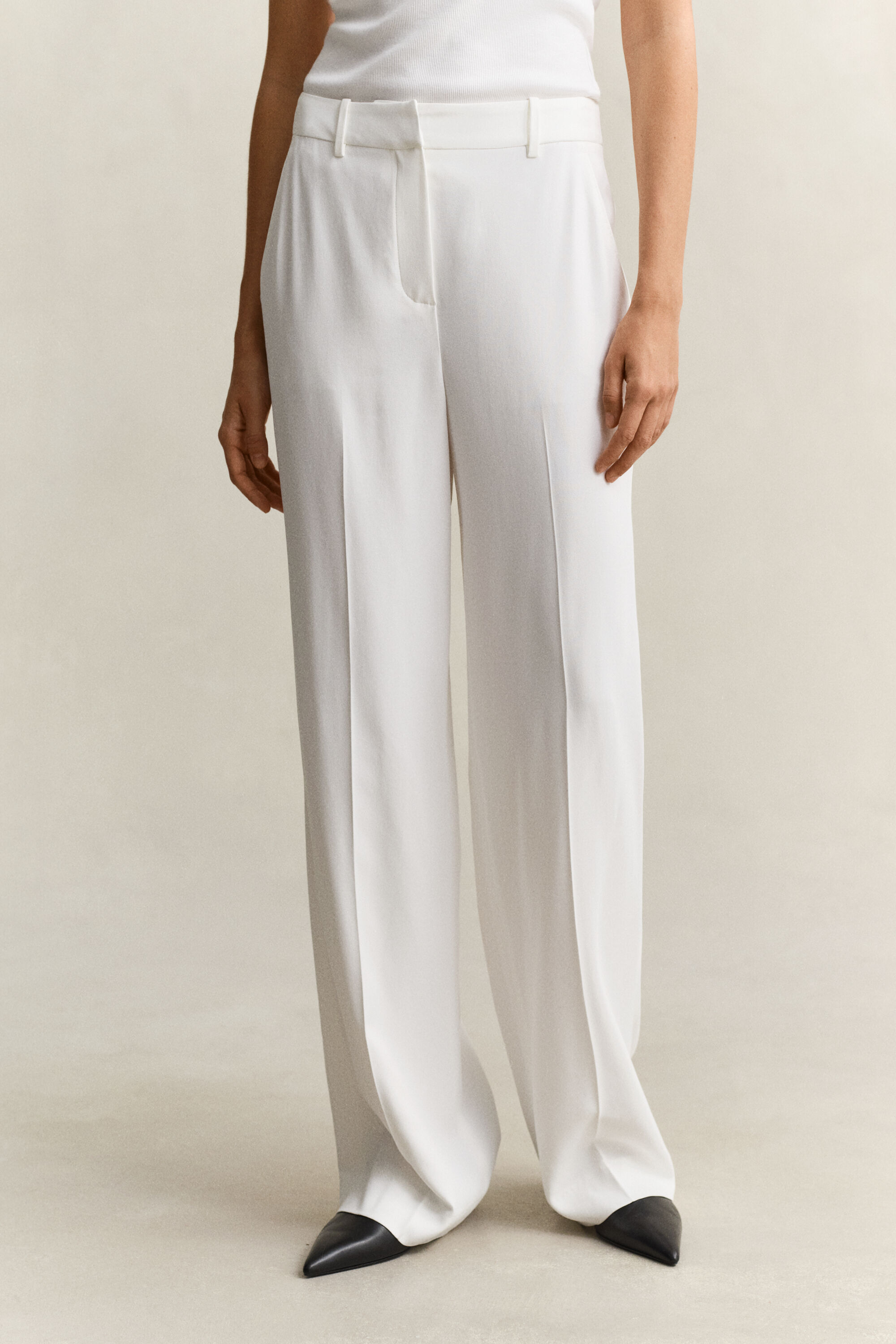 Skræddersyede crepebukser