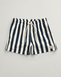 Block Striped Swim Shorts