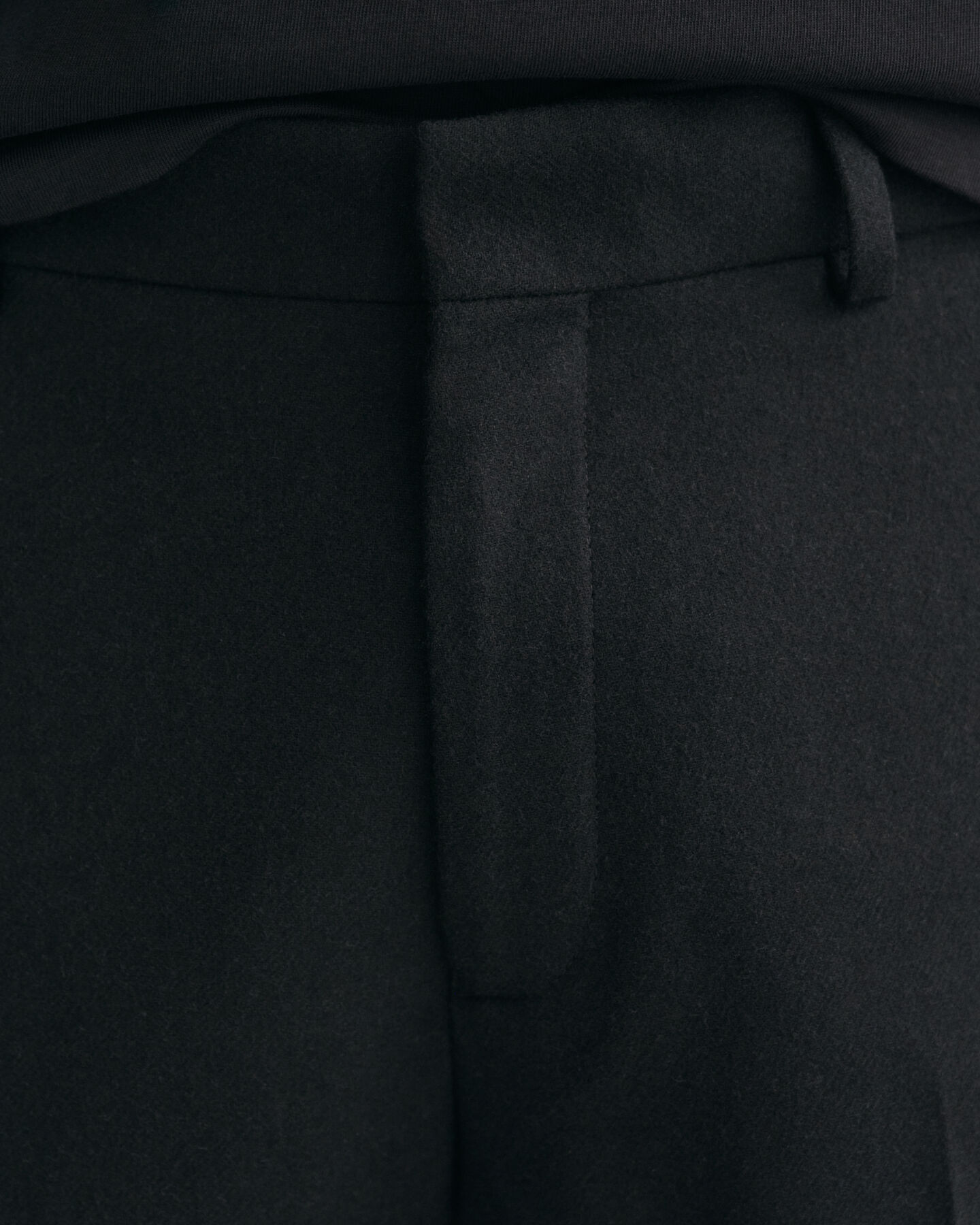 Slim fit bukser af flannel