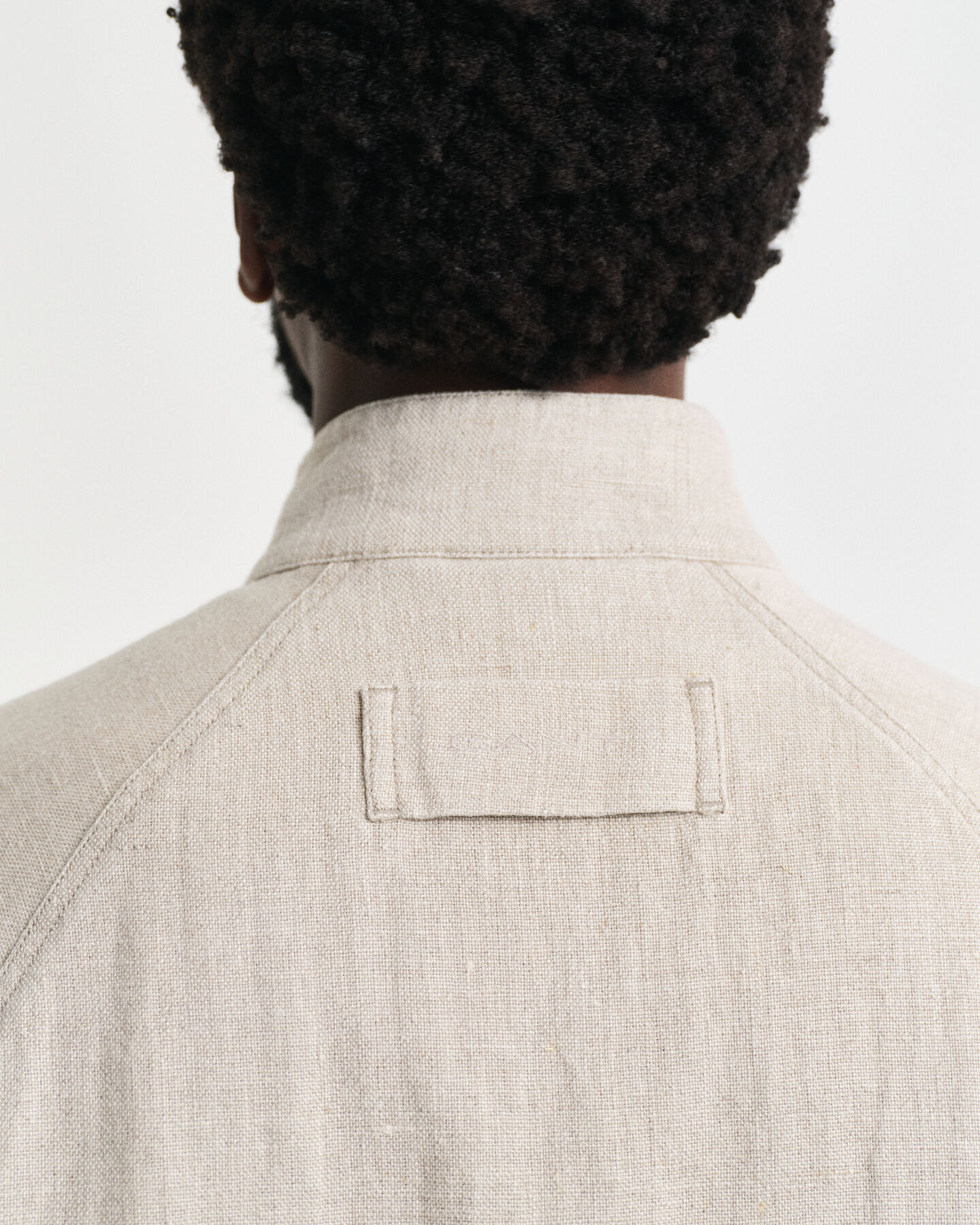 Harrington jakke af hør