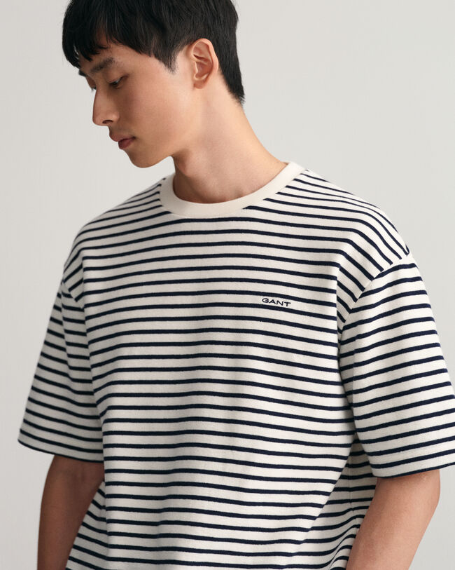 Stribet tung T-shirt