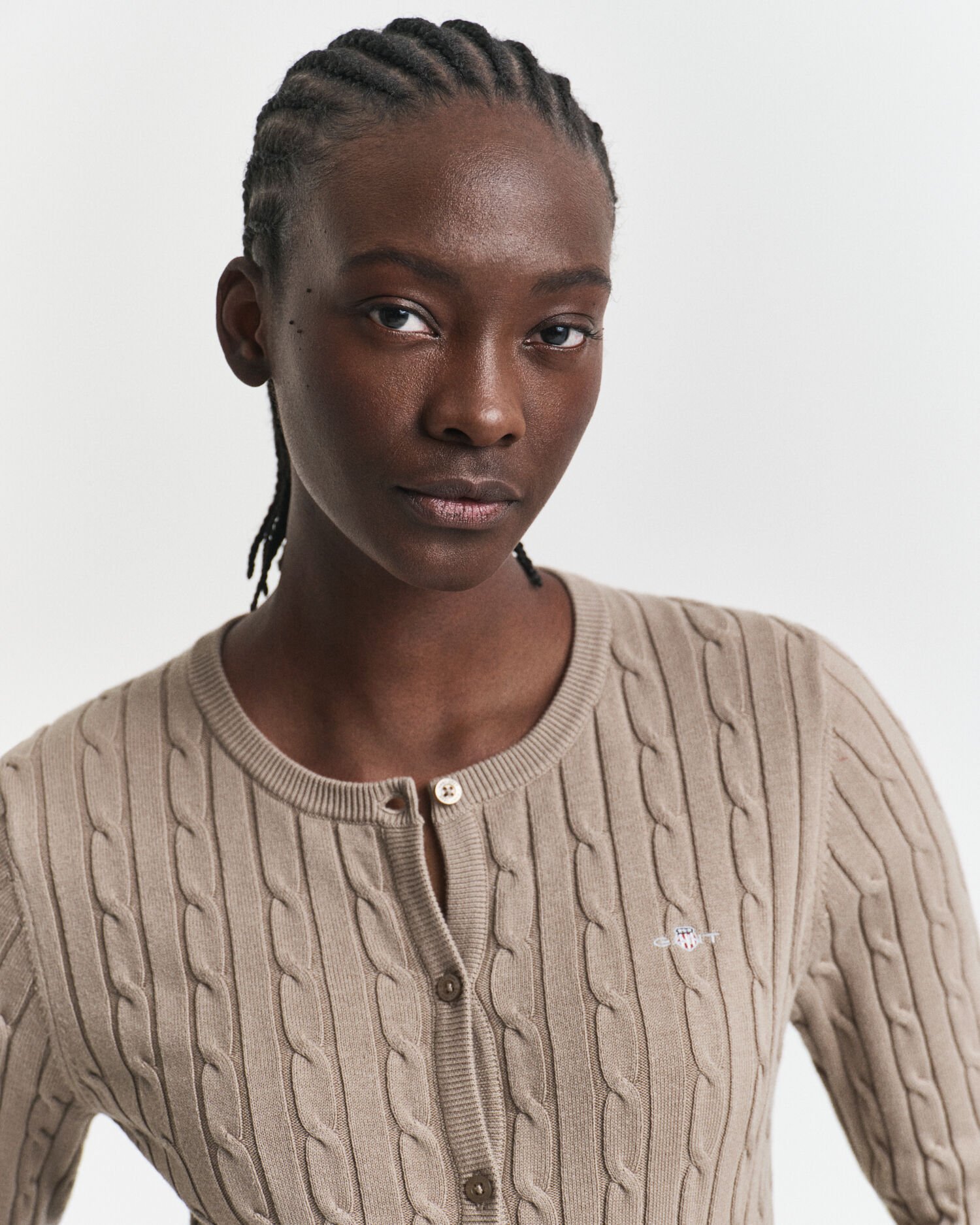 Kabelstrikket cardigan