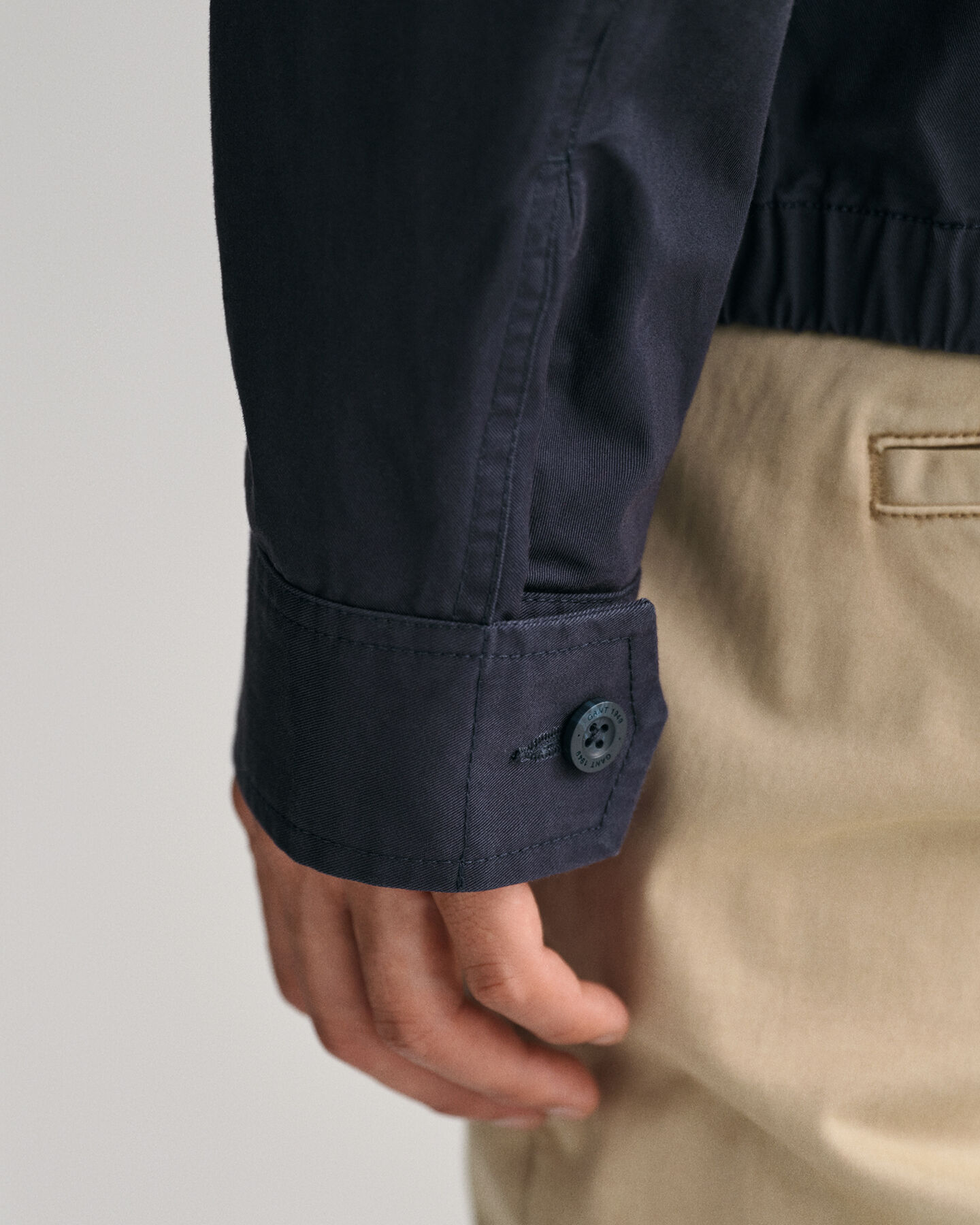 Windcheater af bomuld